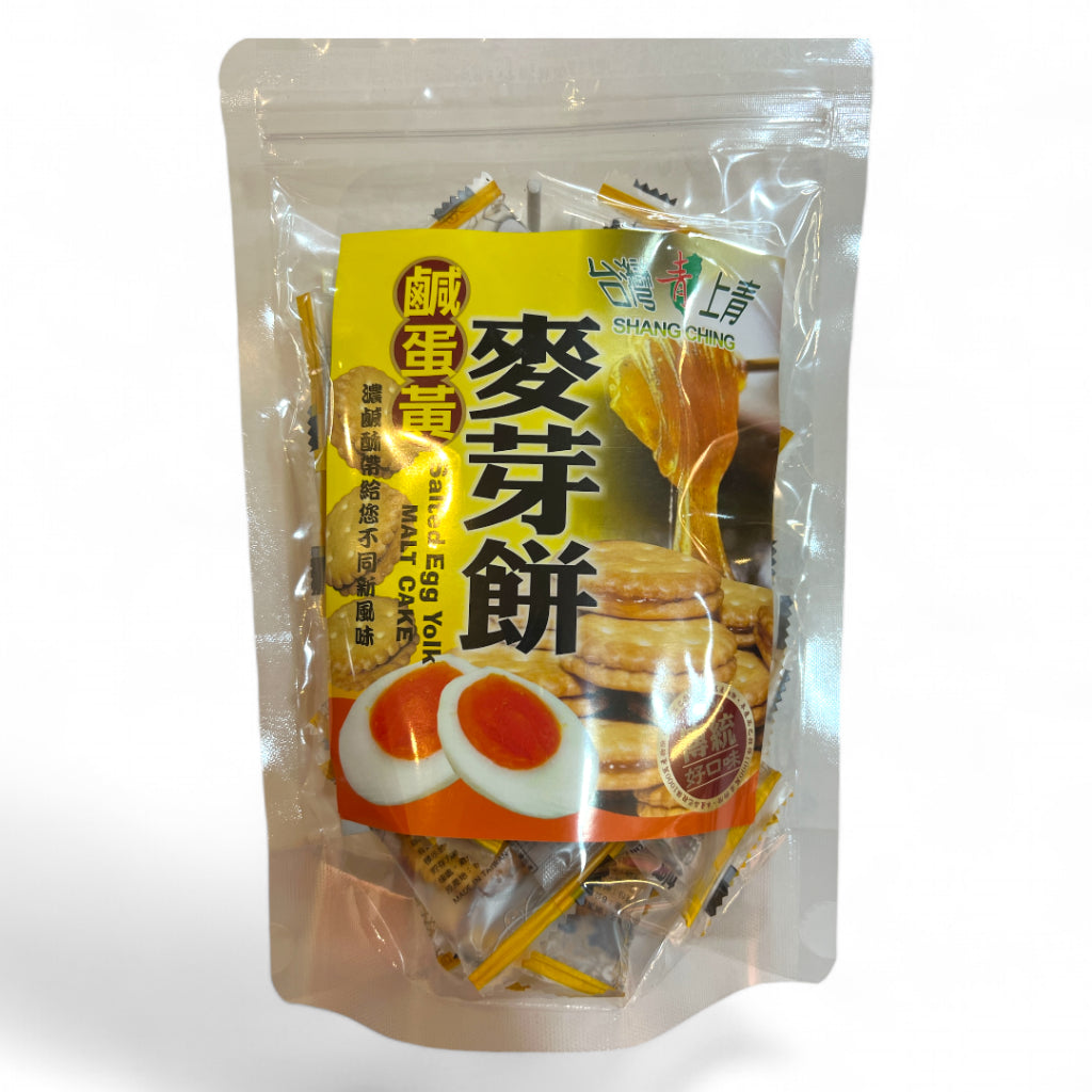 台灣上青養生麥芽餅 原味 黑糖 蛋黄 三种口味 150克 TAIWAN HOTSELLING MALTOSE COOKIES