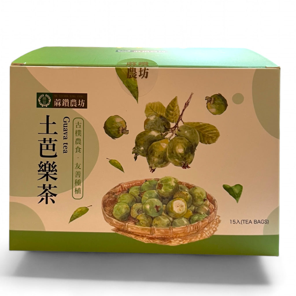 台湾土芭乐茶3.5克15包入TAWIAN GUAVA LEAF TEA BAG