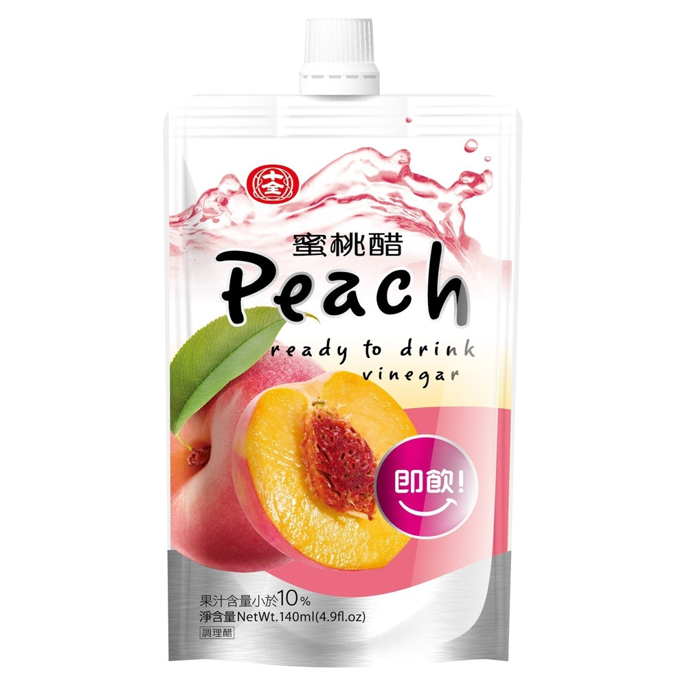 TAIWAN SHIH CHUAN EXCELLECE READY TO DRINK VINEGAR 台湾十全特好 即飲果醋140mlX6 苹果APPLE\葡萄GRAPE\凤梨PINEAPPLE\水蜜桃PEACH\梅子PLIM