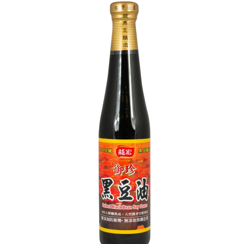龙宏御珍黑豆油 420mlSELECTED BLACK BEAN SOY SAUCE 420ML