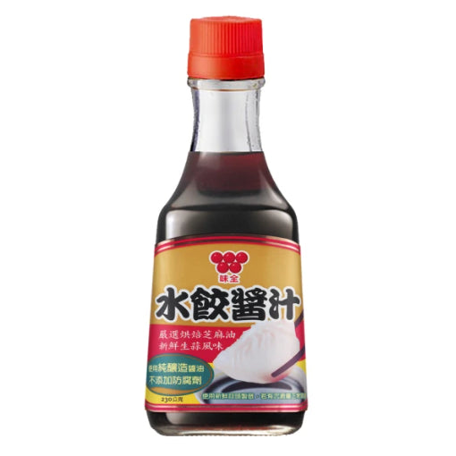 TAIWAN WEICHUAN DUMPLING DIP SAUCE 台湾味全水饺酱汁 蒜头/辣味风味230ml