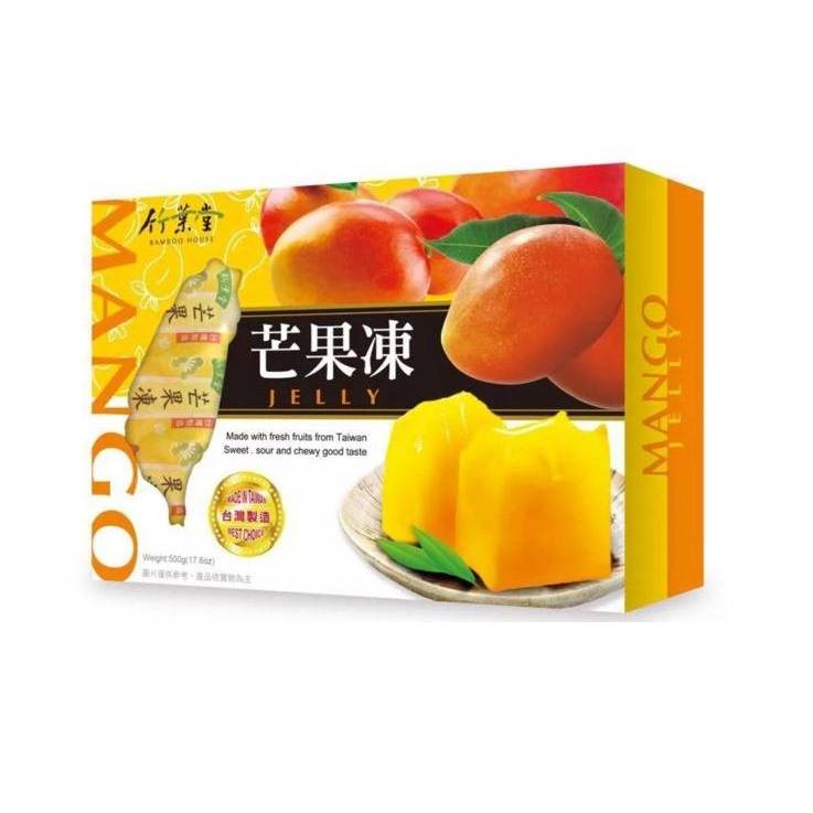 台湾竹叶堂芒果凍500克MANGO JELLY