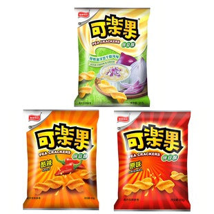 TAIWAN LIANHWA PEA CRACKER 57 GRAM 4 PACKS BUNDLE 台湾经典可樂果48克（4包组）