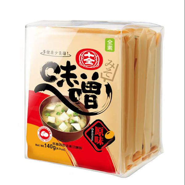 TAIWAN SHIQUAN MISO MINI BAG x 5 BAGS 台湾十全美好 原味味噌随手袋5入 (140gx5入)