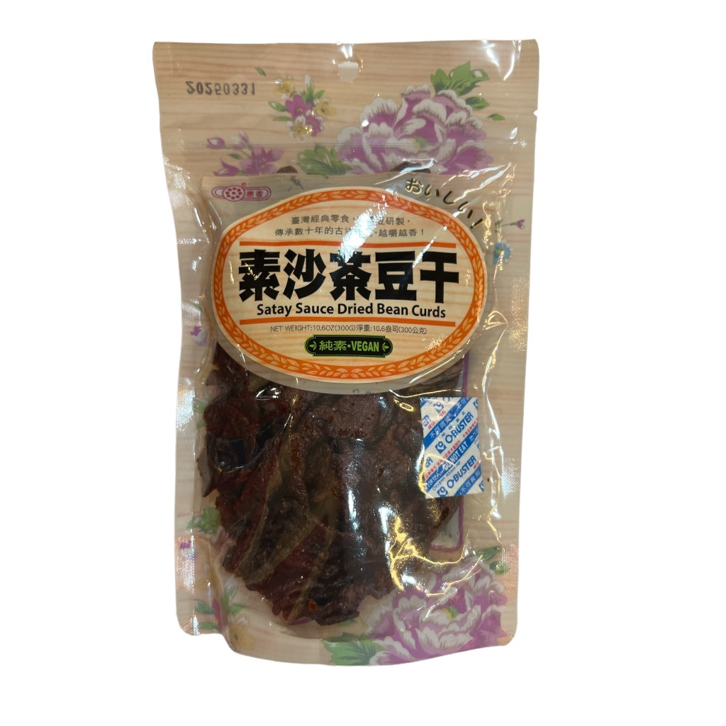 素沙茶豆干(大) Dried Bean Curds(satay sauce) 300g