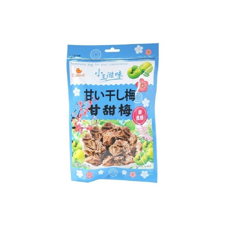 TAIWAN PREMIUM DRIED PLUM LIGHT SWEET台湾巧益小三滋味甘甜梅 酸甜适中 即食泡水两相宜120g
