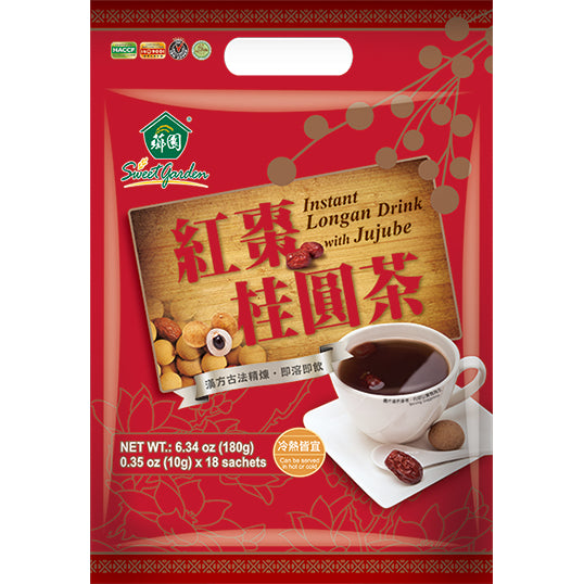红枣桂圆茶包18包入INSTANT LONGGAN JUJUBE TEA BAGS