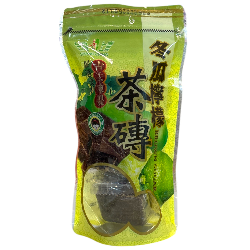 台湾青上青冬瓜柠檬茶砖200克