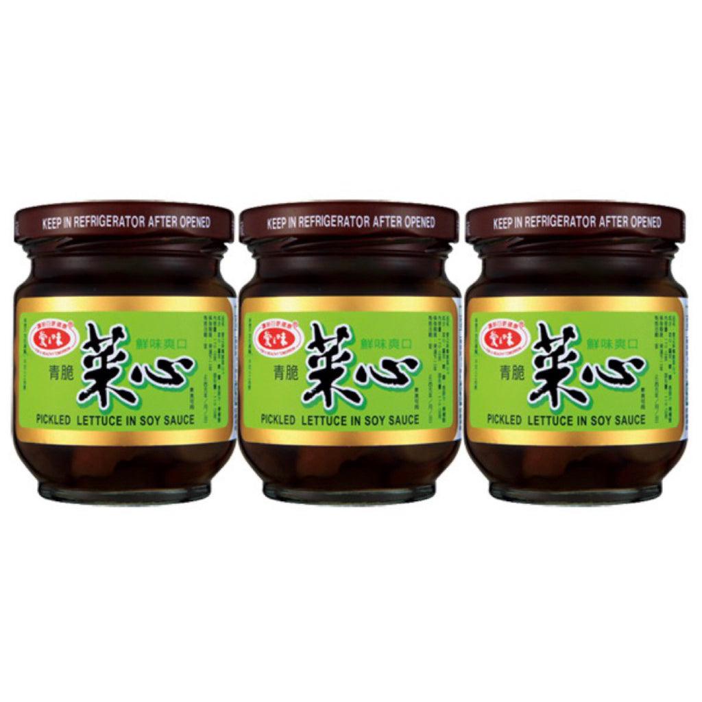 爱之味菜心3入PRICKLED LETTUCE IN SOY SAUCE