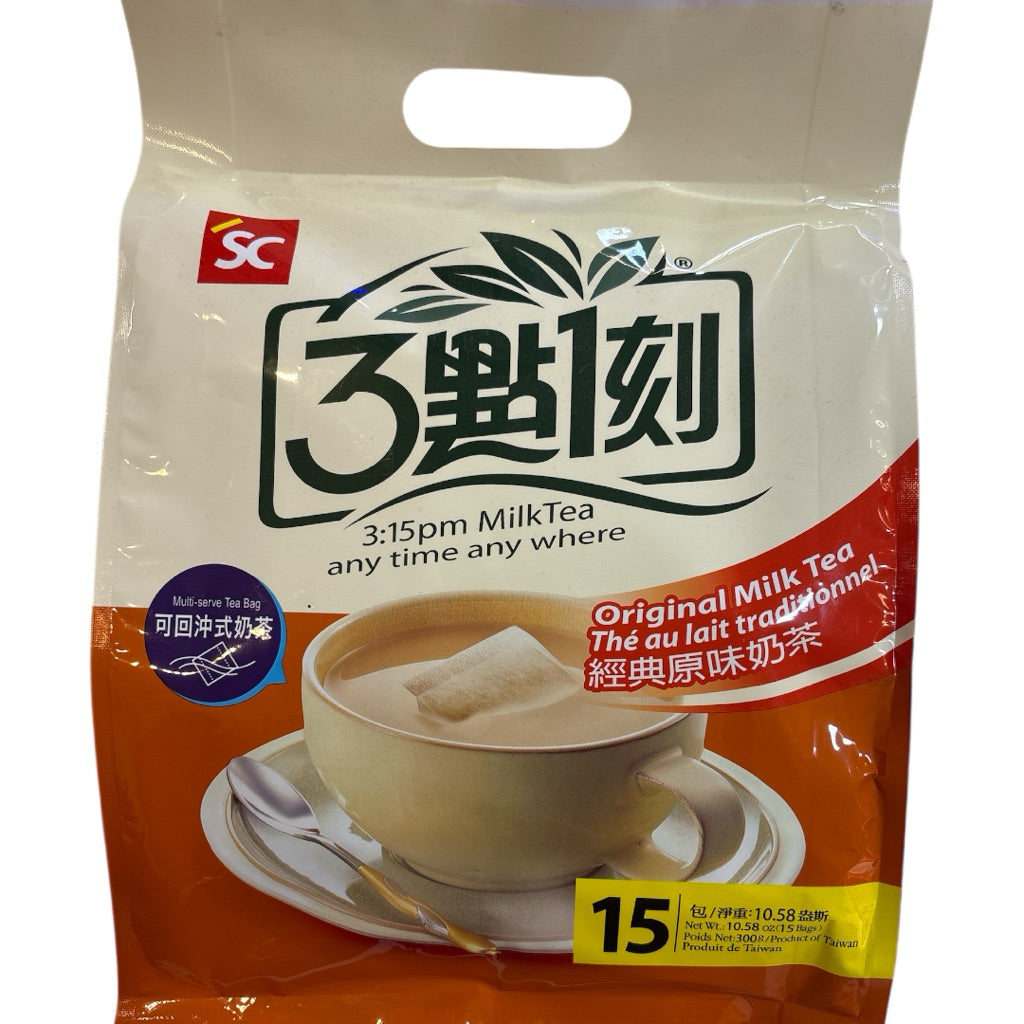 台湾3点1刻经典原味奶茶300克（可回冲）