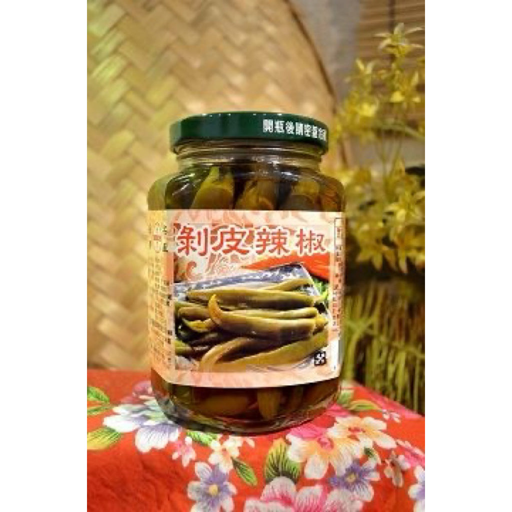 台湾大同剥皮辣椒 百年品牌 正宗西螺150克PRICKLE CHILLI WHOLE