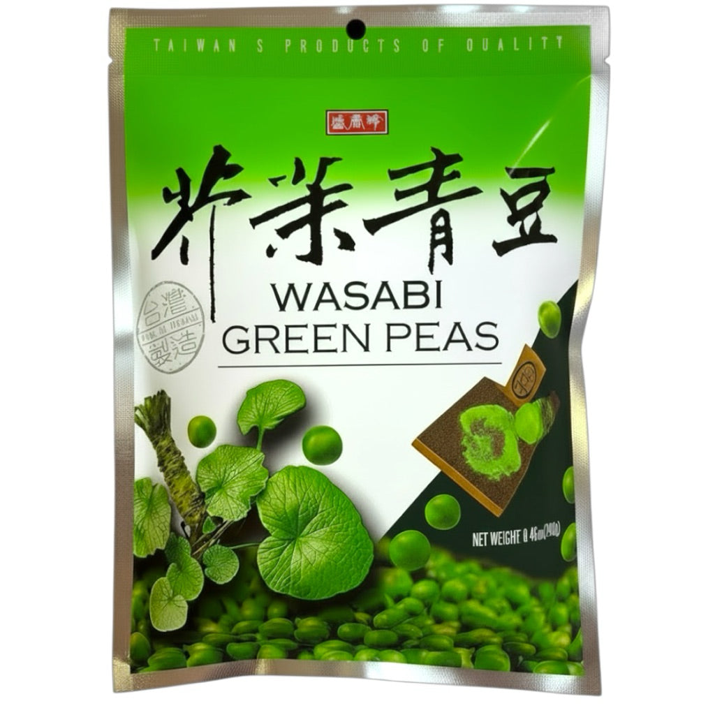 台湾盛香珍芥末青豆240克WASABI GREEN PEAS