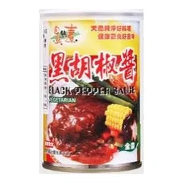 自然緣素 黑胡椒醬（全素） 300g
