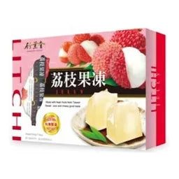 竹葉堂 荔枝果凍 500g
