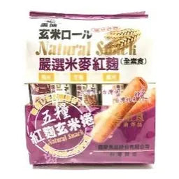 黑熊 紅麴玄米卷 160g